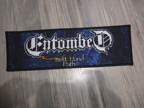 Entombed back patch - entombed,