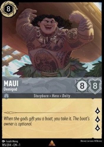 Lorcana maui demigod - lorcana,