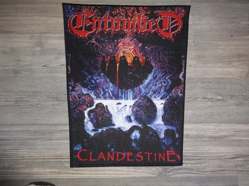 Entombed backpatch back patch - entombed,