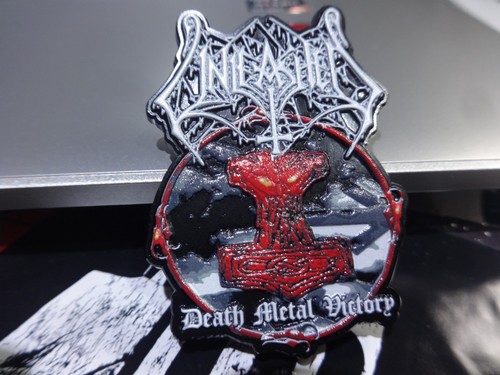 Unleashed metal pin - metal, badge
