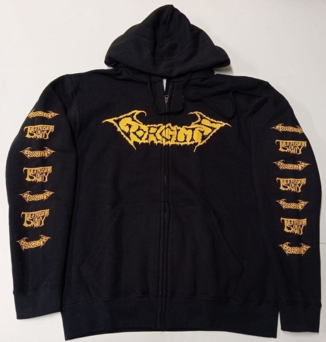 Gorguts zipper hoodie - zipper,