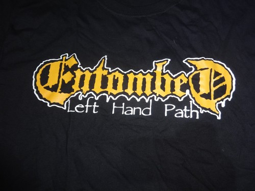 Entombed shirt logo death - entombed,
